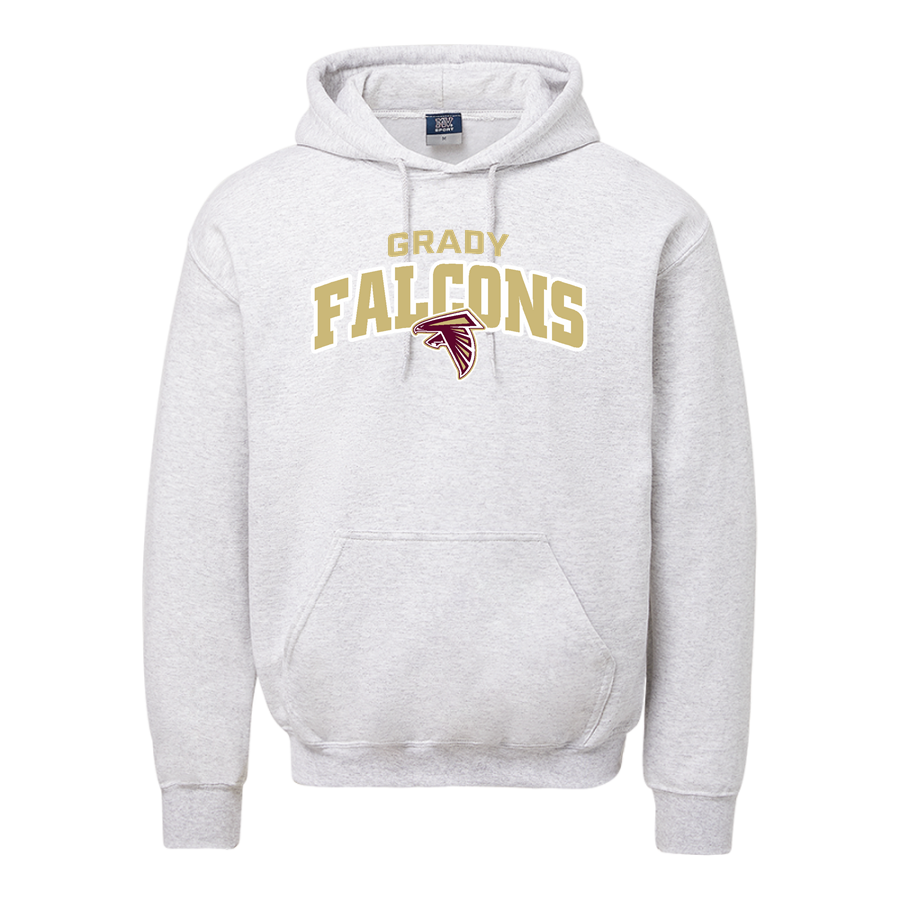 WM E GRADY VOC TECH SCHOOL FALCONS <span class="pdp-name-mascot">GRADY HIGH SCHOOL FALCONS</span> MV Sport Men's Fundamental Fleece Hoodie