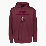 Trinity Warriors MV Sport Men's Fundamental Fleece Hoodie Front Thumbnail