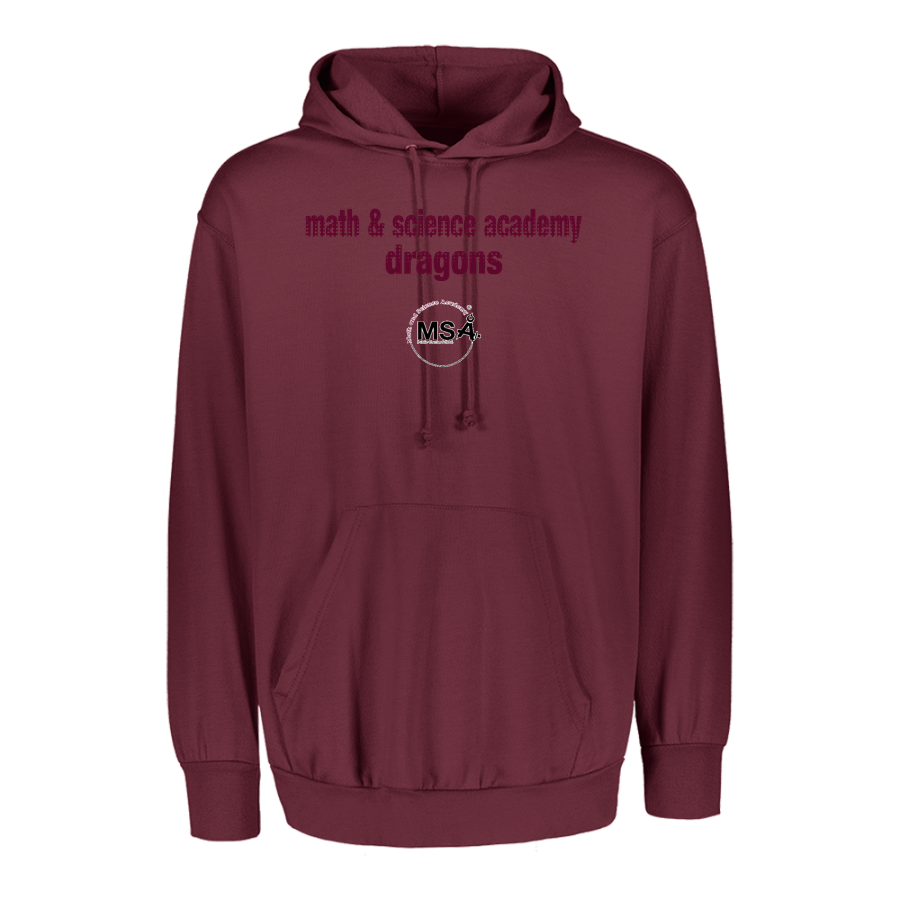 Math & Science Academy Dragons <span class="pdp-name-mascot">Math & Science Academy Dragons</span> MV Sport Men's Fundamental Fleece Hoodie