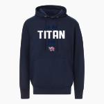 Detroit Mercy Titans Sideline Store <span class="pdp-name-mascot">UDM Titans</span> MV Sport Men's Fundamental Fleece Hoodie Front Thumbnail