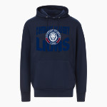 Covenant Academy Lions MV Sport Men's Fundamental Fleece Hoodie Front Thumbnail