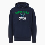 Warren Wilson Owls MV Sport Men's Fundamental Fleece Hoodie Front Thumbnail