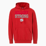 Hillsboro-Deering School District HILLCAT PRIDE <span class="pdp-name-mascot">Hillsboro-Deering Hillcats</span> MV Sport Men's Fundamental Fleece Hoodie Front Thumbnail