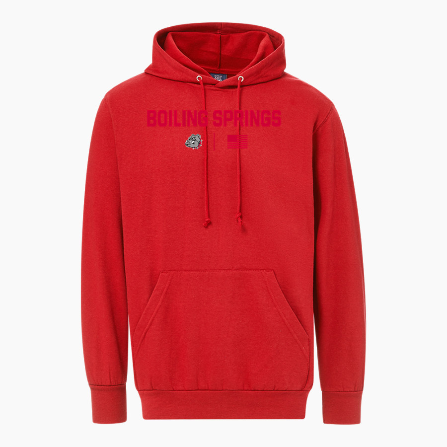Boiling Springs Middle School bulldogs offical sideline store <span class="pdp-name-mascot">Boiling Springs Bulldogs</span> MV Sport Men's Fundamental Fleece Hoodie