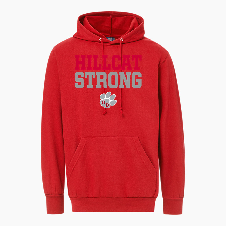 Hillsboro-Deering School District HILLCAT PRIDE <span class="pdp-name-mascot">Hillsboro-Deering Hillcats</span> MV Sport Men's Fundamental Fleece Hoodie