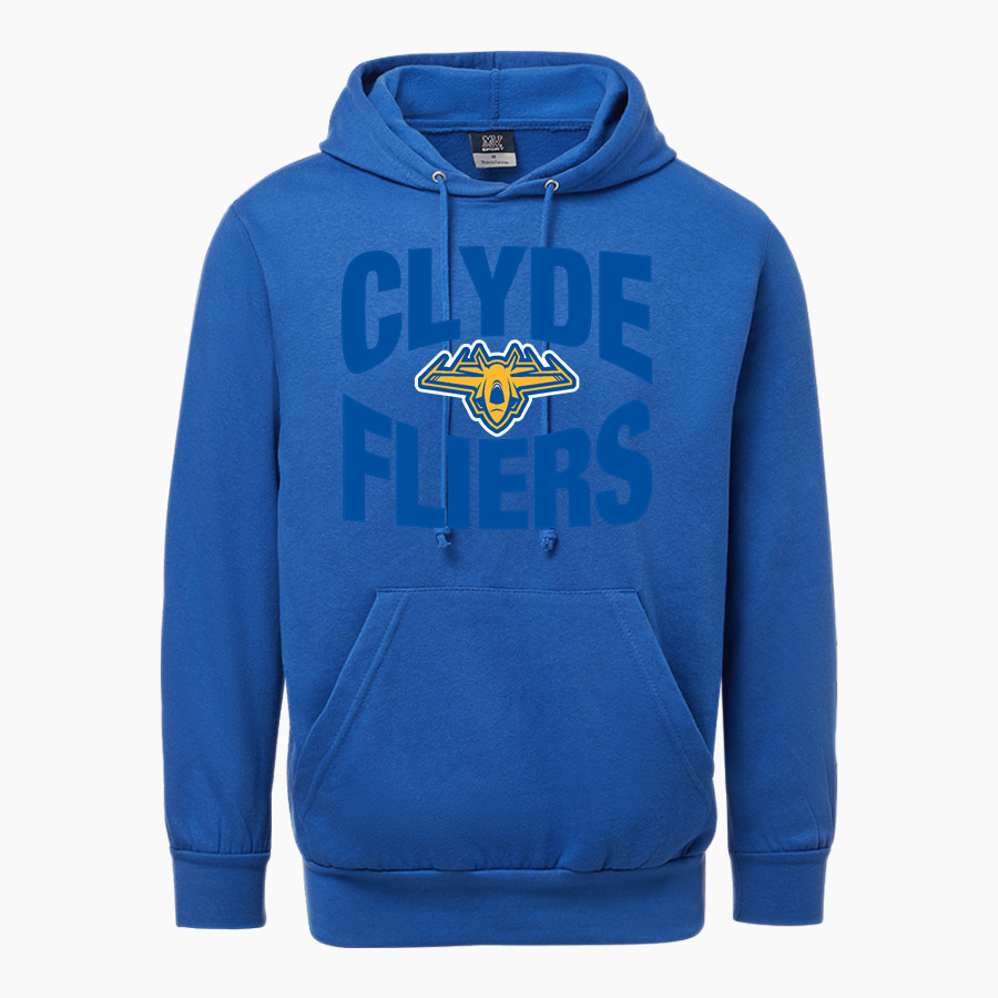 CLYDE HIGH SCHOOL FLIERS <span class="pdp-name-mascot">CLYDE FLIERS</span> MV Sport Men's Fundamental Fleece Hoodie
