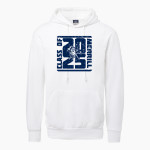 Merrill Mustangs MV Sport Men's Fundamental Fleece Hoodie Front Thumbnail