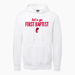 FIRST BAPTIST CHRISTIAN SCHOOL KNIGHTS <span class="pdp-name-mascot">FIRST BAPTIST KNIGHTS</span> MV Sport Men's Fundamental Fleece Hoodie Front Thumbnail