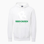 Risen Church <span class="pdp-name-mascot">Risen Church</span> MV Sport Men's Fundamental Fleece Hoodie Front Thumbnail