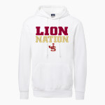 JSERRA CATHOLIC HIGH SCHOOL LIONS <span class="pdp-name-mascot">J SERRA LIONS</span> MV Sport Men's Fundamental Fleece Hoodie Front Thumbnail