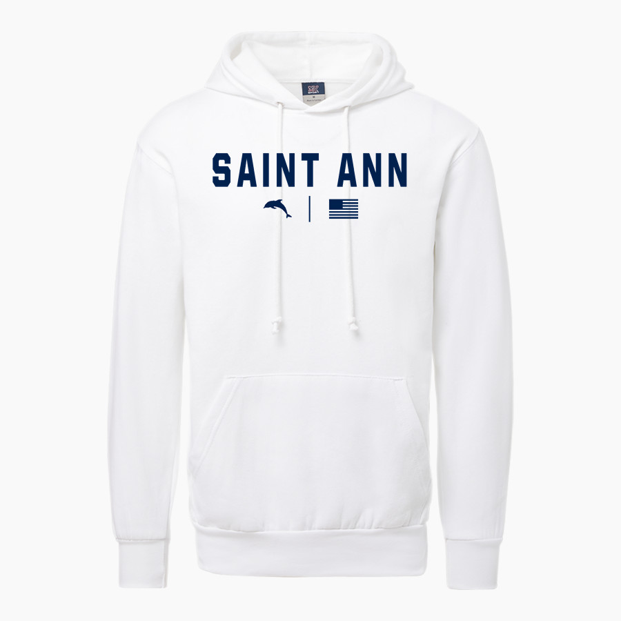 Saint Ann Dolphins MV Sport Men's Fundamental Fleece Hoodie