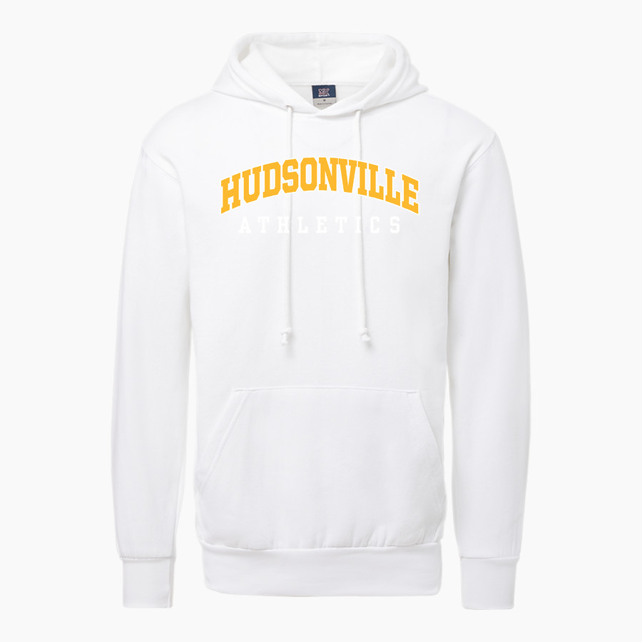 HUDSONVILLE HIGH SCHOOL EAGLES MV Sport Men's Fundamental Fleece Hoodie