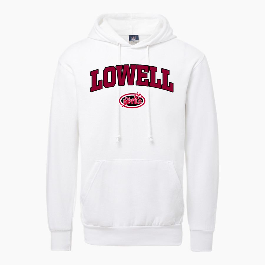 LOWELL HIGH SCHOOL RED DEVILS <span class="pdp-name-mascot">LOWELL RED DEVILS</span> MV Sport Men's Fundamental Fleece Hoodie