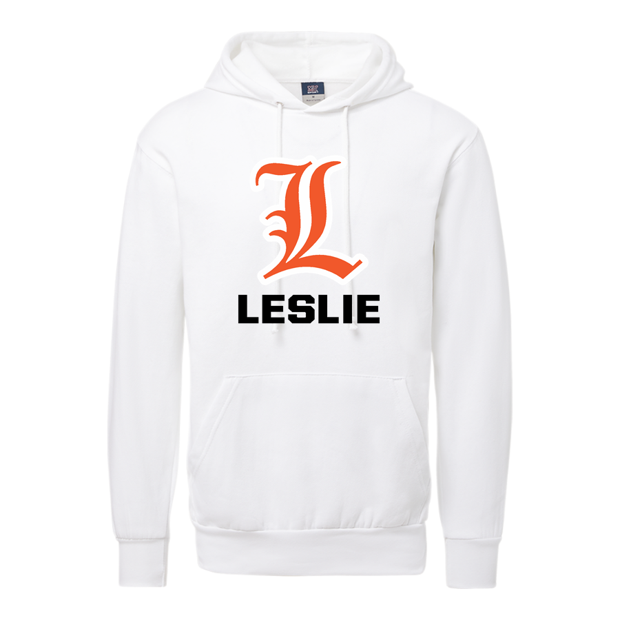LESLIE HIGH SCHOOL BLACKHAWKS <span class="pdp-name-mascot">LESLIE BLACKHAWKS</span> MV Sport Men's Fundamental Fleece Hoodie