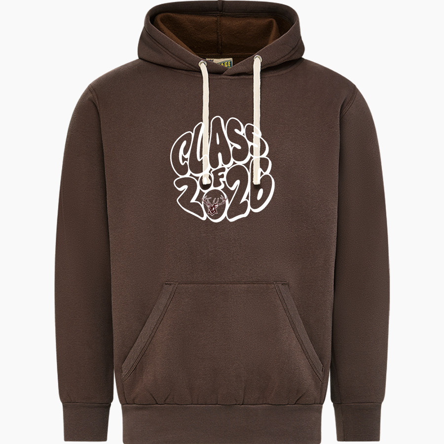 Elk City Elks MV Sport Men's Vintage Fleece Hoodie