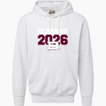 BRIDGEPORT HIGH SCHOOL BULLS <span class="pdp-name-mascot">BRIDGEPORT BULLS</span> MV Sport Men's Vintage Fleece Hoodie Front Thumbnail