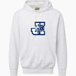 James Island Christian LIONS official sideline store MV Sport Men's Vintage Fleece Hoodie Front Thumbnail