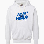 Bartram Trail Bears MV Sport Men's Vintage Fleece Hoodie Front Thumbnail