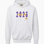 Marshfield Pirates MV Sport Men's Vintage Fleece Hoodie Front Thumbnail