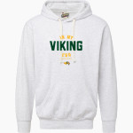 LATTA HIGH SCHOOL VIKINGS MV Sport Men's Vintage Fleece Hoodie Front Thumbnail