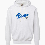 Watkinson Rams <span class="pdp-name-mascot">Watkinson Rams</span> MV Sport Men's Vintage Fleece Hoodie Front Thumbnail