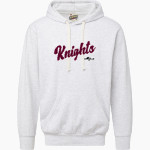 Nova Knights MV Sport Men's Vintage Fleece Hoodie Front Thumbnail