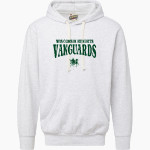 Wisconsin Heights High School Vanguards MV Sport Men's Vintage Fleece Hoodie Front Thumbnail