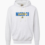 MASON CO CENTRAL HIGH SCHOOL SPARTANS MV Sport Men's Vintage Fleece Hoodie Front Thumbnail