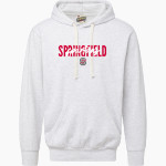 SPRINGFIELD SPARTANS The Online Store MV Sport Men's Vintage Fleece Hoodie Front Thumbnail