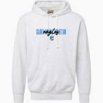 Grand Rapids Christian Eagles <span class="pdp-name-mascot">Grand Rapids Eagles</span> MV Sport Men's Vintage Fleece Hoodie Front Thumbnail