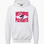WESTWOOD HIGH SCHOOL PATRIOTS <span class="pdp-name-mascot">WESTWOOD PATRIOTS</span> MV Sport Men's Vintage Fleece Hoodie Front Thumbnail