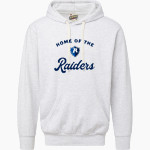 Rivier University Official Store of the Raiders MV Sport Men's Vintage Fleece Hoodie Front Thumbnail