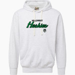HILLCREST HIGH SCHOOL HUSKIES <span class="pdp-name-mascot">HILLCREST HUSKIES</span> MV Sport Men's Vintage Fleece Hoodie Front Thumbnail