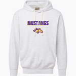 Rolling Meadows Mustangs <span class="pdp-name-mascot">Rolling Meadows High School Mustangs</span> MV Sport Men's Vintage Fleece Hoodie Front Thumbnail
