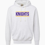 Apple Valley Knights MV Sport Men's Vintage Fleece Hoodie Front Thumbnail