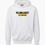 MENARD HIGH SCHOOL YELLOWJACKETS <span class="pdp-name-mascot">MENARD YELLOWJACKETS</span> MV Sport Men's Vintage Fleece Hoodie Front Thumbnail