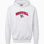 WESTFALL HIGH SCHOOL MUSTANGS <span class="pdp-name-mascot">WESTFALL MUSTANGS</span> MV Sport Men's Vintage Fleece Hoodie Front Thumbnail