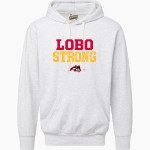 WORKMAN HIGH SCHOOL LOBOS <span class="pdp-name-mascot">WORKMAN LOBOS</span> MV Sport Men's Vintage Fleece Hoodie Front Thumbnail