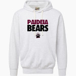 Paideia High Bears <span class="pdp-name-mascot">Paideia High School Bears</span> MV Sport Men's Vintage Fleece Hoodie Front Thumbnail