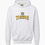 Notre Dame Belmont Tigers MV Sport Men's Vintage Fleece Hoodie Front Thumbnail