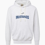 Meadows School The Official Store of the Mustangs <span class="pdp-name-mascot">Meadows School Mustangs</span> MV Sport Men's Vintage Fleece Hoodie Front Thumbnail
