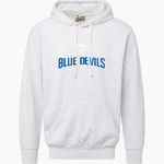 DAVIS SENIOR HIGH SCHOOL BLUE DEVILS <span class="pdp-name-mascot">DAVIS BLUE DEVILS</span> MV Sport Men's Vintage Fleece Hoodie Front Thumbnail