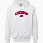 Wheeling University Cardinals Online Store MV Sport Men's Vintage Fleece Hoodie Front Thumbnail