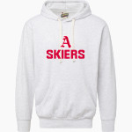 ASPEN HIGH SCHOOL SKIERS <span class="pdp-name-mascot">ASPEN SKIERS</span> MV Sport Men's Vintage Fleece Hoodie Front Thumbnail