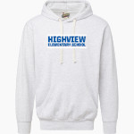Highview Hawks <span class="pdp-name-mascot">Highview Elementary School Hawks</span> MV Sport Men's Vintage Fleece Hoodie Front Thumbnail