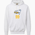 HUDSONVILLE HIGH SCHOOL EAGLES <span class="pdp-name-mascot">HUDSONVILLE EAGLES</span> MV Sport Men's Vintage Fleece Hoodie Front Thumbnail