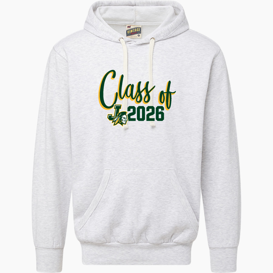 JUPITER HIGH SCHOOL WARRIORS <span class="pdp-name-mascot">JUPITER WARRIORS</span> MV Sport Men's Vintage Fleece Hoodie