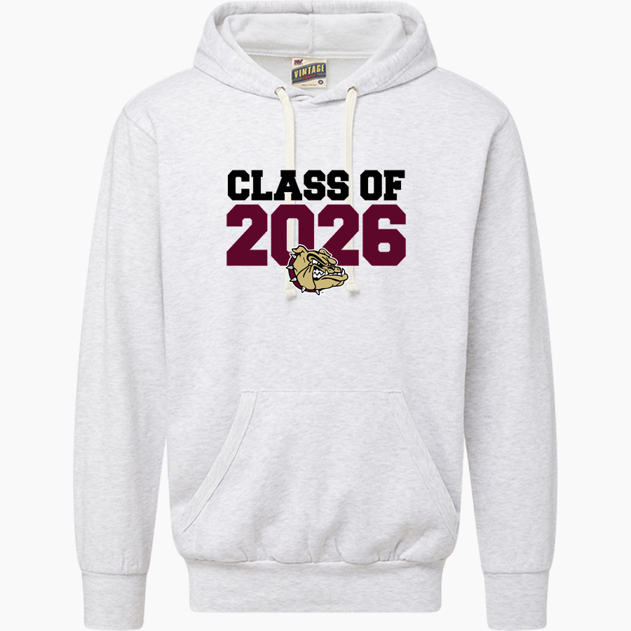 LIBERTY COUNTY HIGH SCHOOL BULLDOGS <span class="pdp-name-mascot">LIBERTY COUNTY BULLDOGS</span> MV Sport Men's Vintage Fleece Hoodie