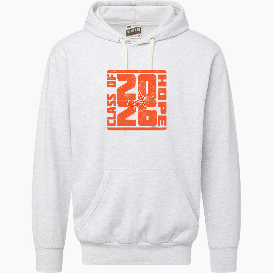 Hope College Online Athletics Store <span class="pdp-name-mascot">Hope Flying Dutch</span> MV Sport Men's Vintage Fleece Hoodie