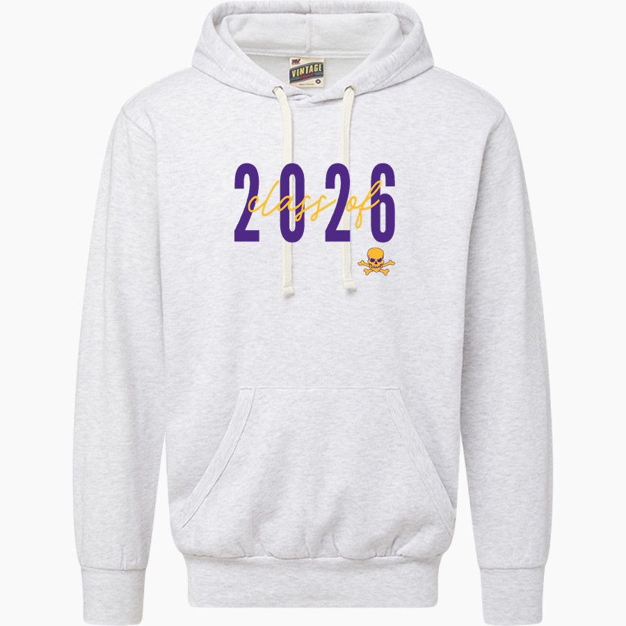 Marshfield Pirates MV Sport Men's Vintage Fleece Hoodie